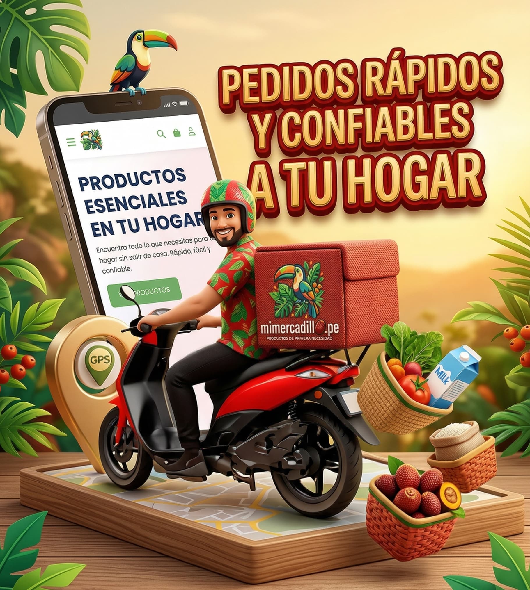 Mimercadillo en Rioja, delivery de productos esenciales